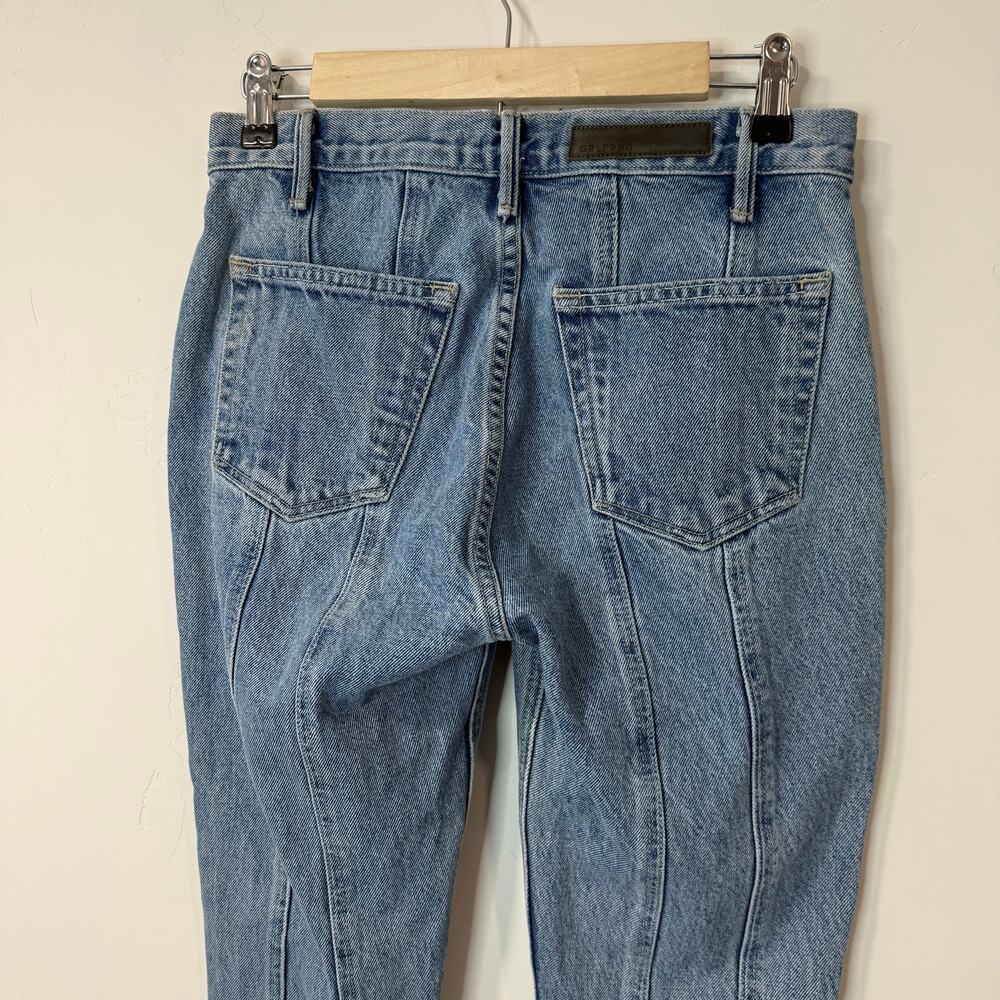 GRLFRND Women's Jeans Monroe Panelled Seamed Catching Feelings Straight Leg 26 - Picture 5 of 10